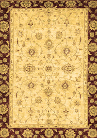 Oriental Brown Traditional Rug, abs2967brn