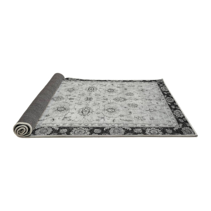 Sideview of Oriental Gray Traditional Rug, abs2967gry