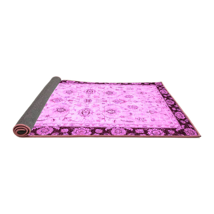 Sideview of Oriental Purple Traditional Rug, abs2967pur