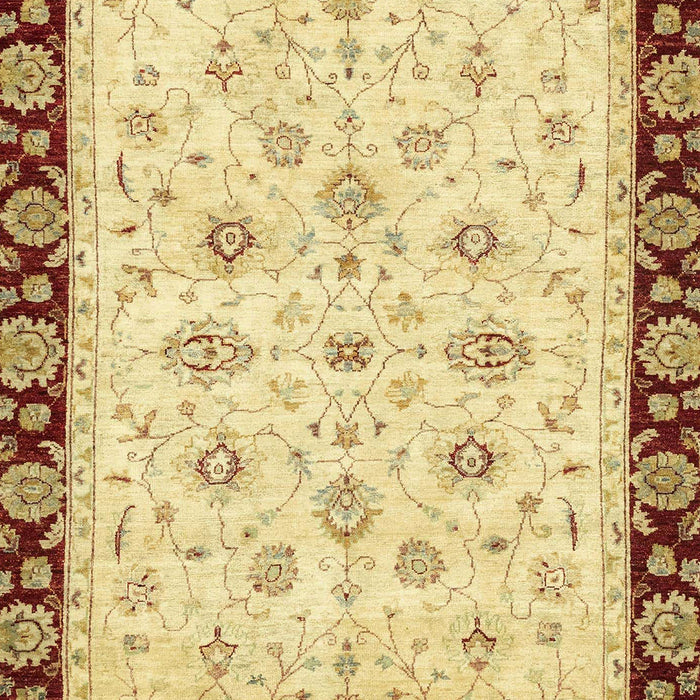 Machine Washable Abstract Chocolate Brown Rug, wshabs2967