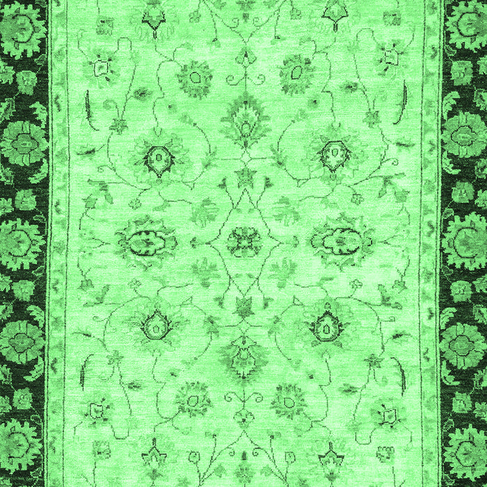 Oriental Emerald Green Traditional Rug, abs2967emgrn