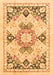 Abstract Orange Modern Rug, abs2968org