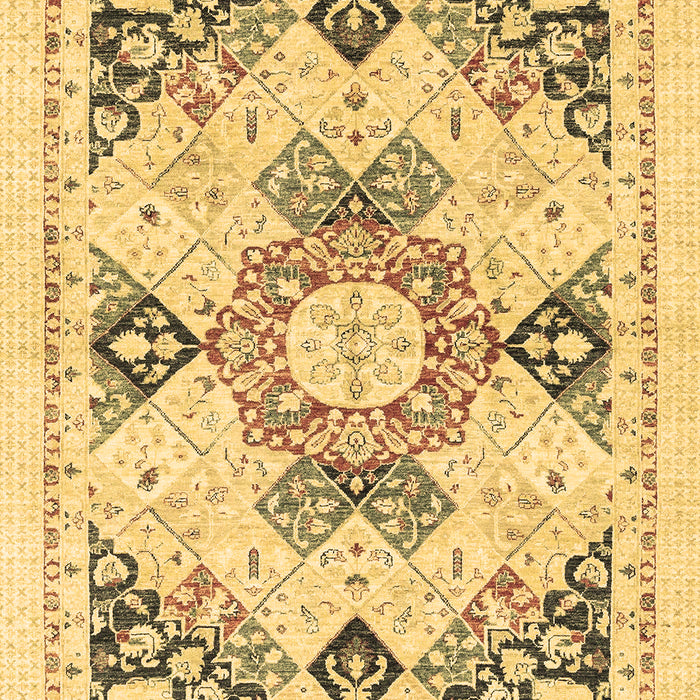 Abstract Brown Modern Rug, abs2968brn
