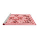 Modern Red Washable Rugs