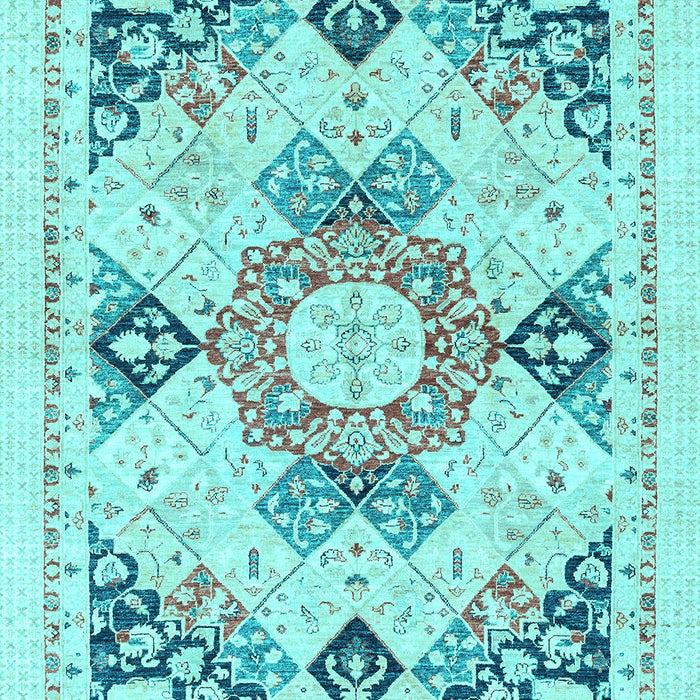 Machine Washable Abstract Light Blue Modern Rug, wshabs2968lblu