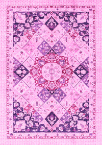 Abstract Pink Modern Rug, abs2968pnk