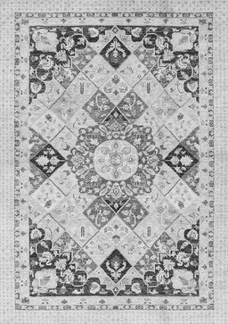 Abstract Gray Modern Rug, abs2968gry