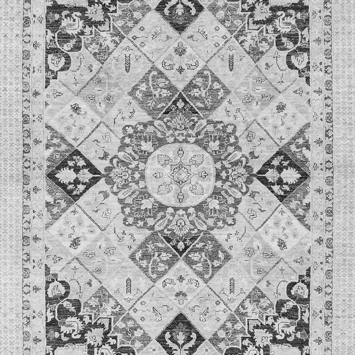 Abstract Gray Modern Rug, abs2968gry