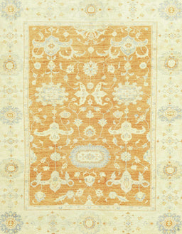 Abstract Orange Modern Rug, abs2969