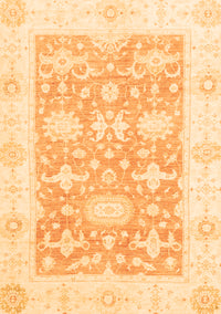 Abstract Orange Modern Rug, abs2969org