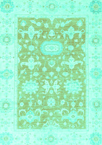 Abstract Turquoise Modern Rug, abs2969turq