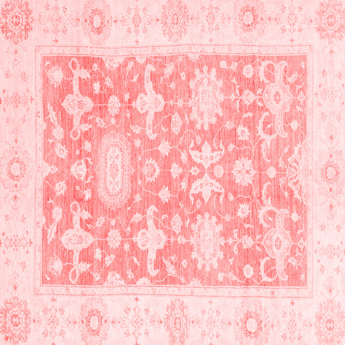 Machine Washable Abstract Red Modern Rug, wshabs2969red