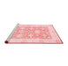 Modern Red Washable Rugs