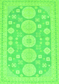 Oriental Green Traditional Rug, abs296grn