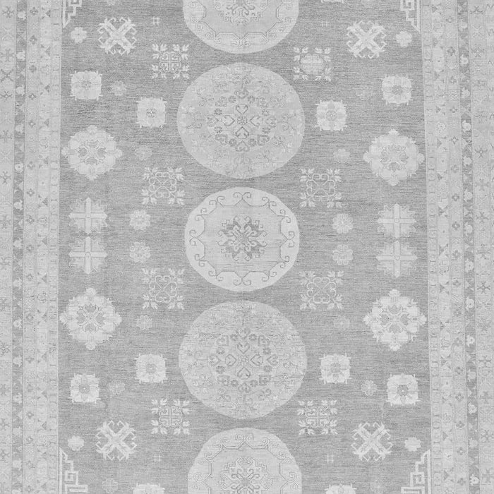 Machine Washable Oriental Gray Traditional Rug, wshabs296gry