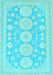 Oriental Light Blue Traditional Rug, abs296lblu