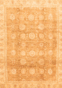 Oriental Orange Traditional Rug, abs2970org