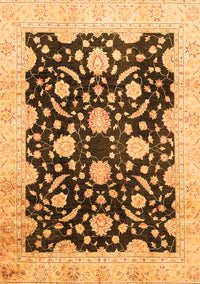 Oriental Orange Traditional Rug, abs2971org