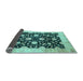 Sideview of Oriental Light Blue Traditional Rug, abs2971lblu