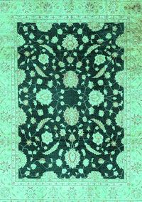 Oriental Turquoise Traditional Rug, abs2971turq