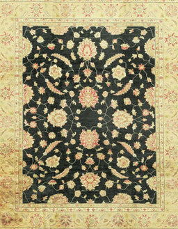 Machine Washable Abstract Dark Brown Rug, wshabs2971