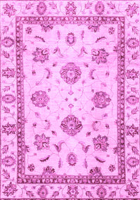 Abstract Purple Modern Rug, abs2972pur