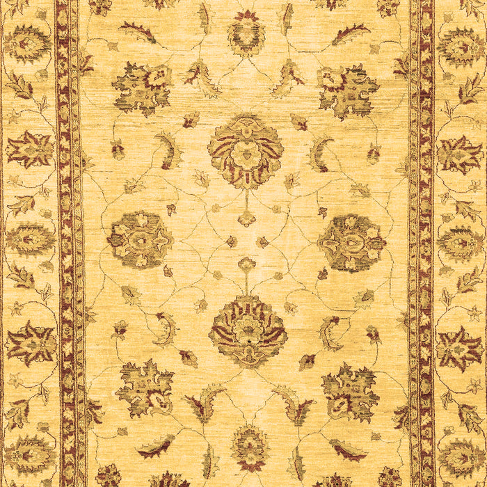 Abstract Brown Modern Rug, abs2972brn