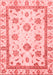 Abstract Red Modern Area Rugs