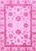 Abstract Pink Modern Rug, abs2972pnk