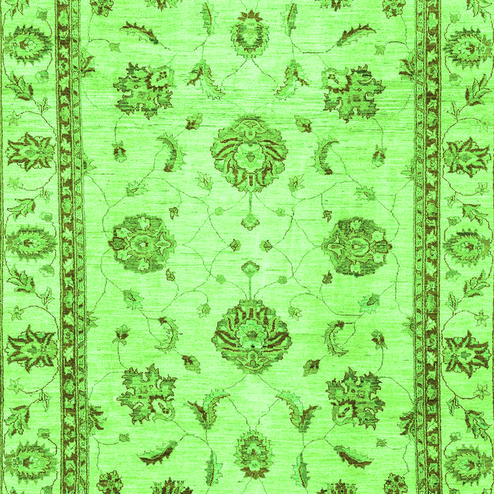 Abstract Green Modern Rug, abs2972grn
