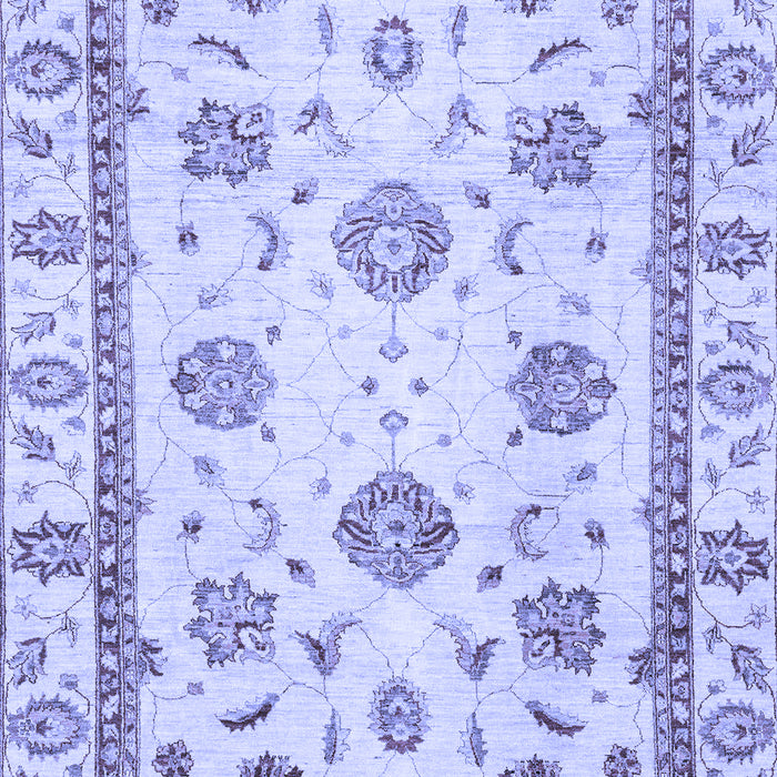 Abstract Blue Modern Rug, abs2972blu