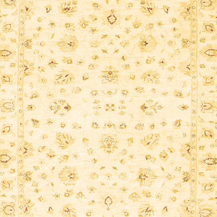 Machine Washable Oriental Brown Traditional Rug, wshabs2973brn