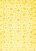 Oriental Yellow Traditional Rug, abs2973yw