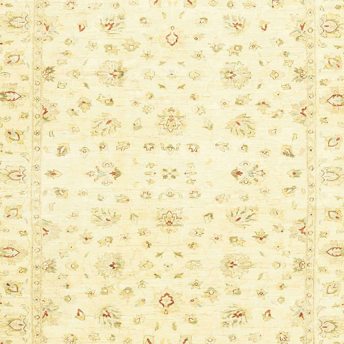 Machine Washable Abstract Brown Gold Rug, wshabs2973