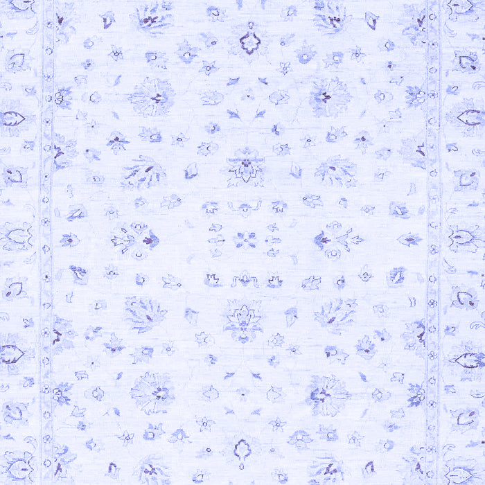 Machine Washable Oriental Blue Traditional Rug, wshabs2973blu