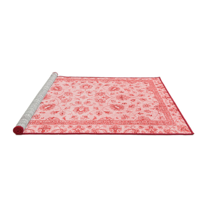 Modern Red Washable Rugs