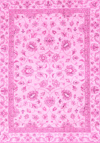 Abstract Pink Modern Rug, abs2974pnk