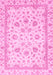 Abstract Pink Modern Rug, abs2974pnk