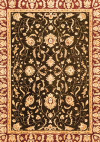 Oriental Orange Traditional Rug, abs2975org