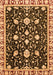 Oriental Orange Traditional Rug, abs2975org