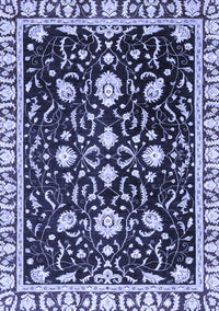 Oriental Blue Traditional Rug, abs2975blu