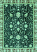 Oriental Turquoise Traditional Rug, abs2975turq