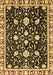 Machine Washable Oriental Brown Traditional Rug, wshabs2975brn