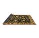 Sideview of Oriental Brown Traditional Rug, abs2975brn