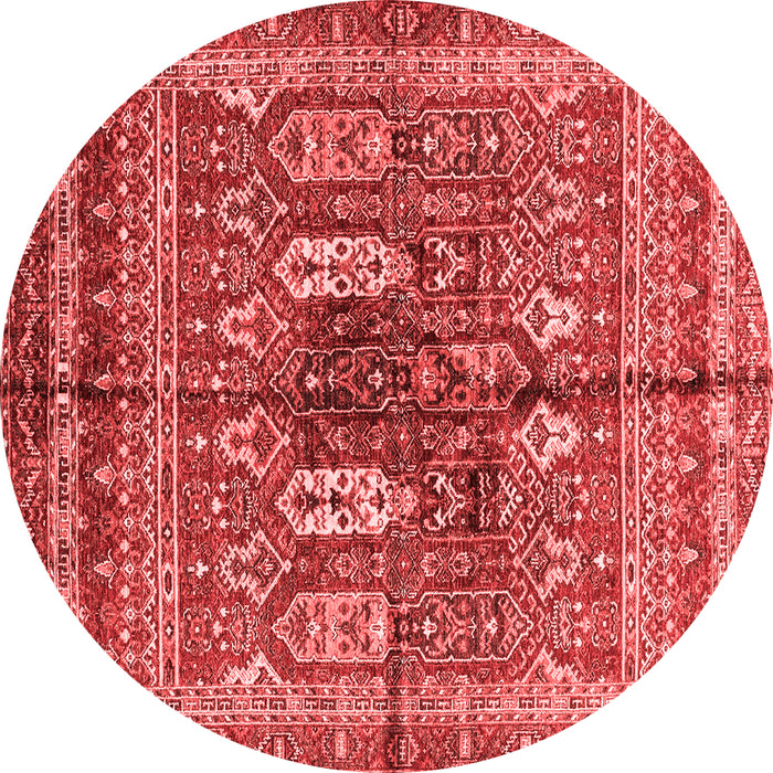 Abstract Red Modern Rug, abs2976red