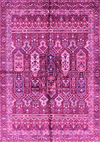 Abstract Pink Modern Rug, abs2976pnk