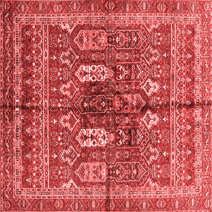 Abstract Red Modern Rug, abs2976red