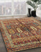 Machine Washable Abstract Fire Brick Red Rug in a Family Room, wshabs2976