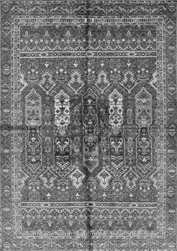 Abstract Gray Modern Rug, abs2976gry