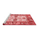 Modern Red Washable Rugs